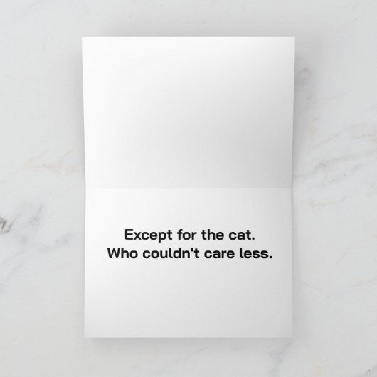 Happy Birthday Greetings from everyone カード (内部)