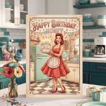 Happy Birthday Honey | レトロ・ピンアップ