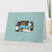 Happy Birthday Horses Appaloosa by Bihrle カード (裏面)