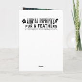 Happy Birthday Hubby | Owl Themed  カード (裏面)