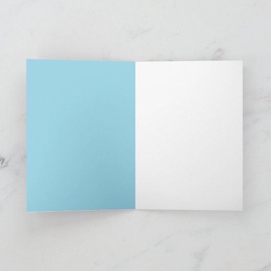 Happy Birthday in Swahili: Red Blank カード (内部)