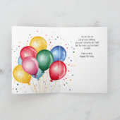 Happy Birthday In Your 50s Fun Owl Humor カード (内部)