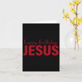 Happy Birthday Jesus!  カード (黄色い花)