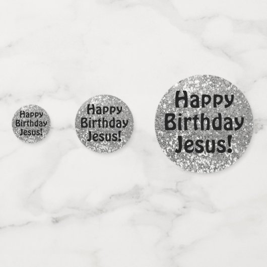 Happy Birthday Jesus! コンフェッティ (裏面)