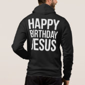 Happy Birthday Jesus Celebration Apparel for All パーカ (裏面)