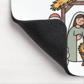 Happy Birthday Jesus Christmas Christian Outfit To マウスパッド (コーナー)