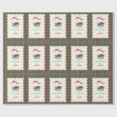 "Happy Birthday Jesus' - Faith Based Christmas  ラッピングペーパー (フラット)