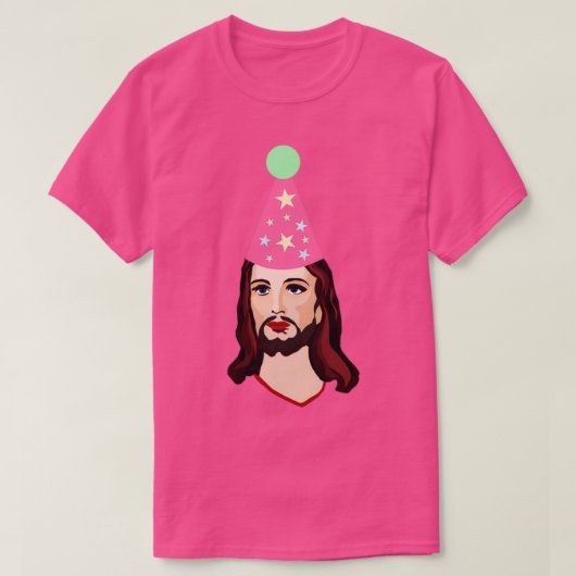 Happy Birthday Jesus Funny Christmas  Tシャツ (デザイン正面)