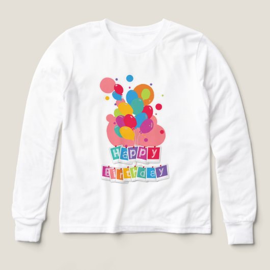 Happy Birthday – Joyful Celebration Design (デザイン正面)