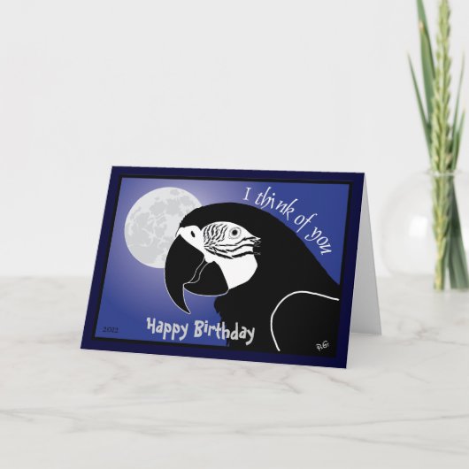 Happy Birthday Karte カード (正面)