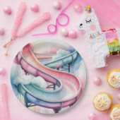 Happy Birthday Kids’ Birthday Waterslide Party ペーパープレート (パーティー)