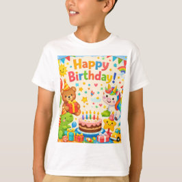 Happy Birthday Kids Party T-Shirt Tシャツ