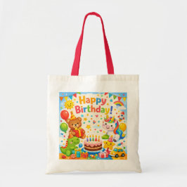 Happy Birthday Kids Party Tote Bag トートバッグ