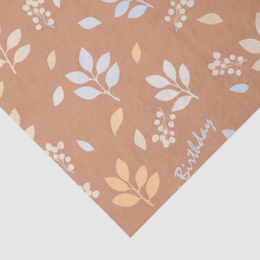 Happy Birthday Leaves 薄葉紙 (詳細)