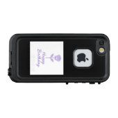 Happy Birthday LifeProof iPhoneケース (裏面横)