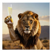 Happy Birthday Lion - Congratulations -  ポスター (正面)