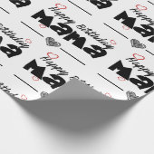 Happy Birthday Mama Geschenkpapier ラッピングペーパー (角)