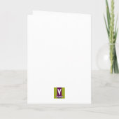 Happy Birthday - modern カード (裏面)