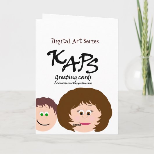 Happy Birthday Mom (Son) カード (裏面)