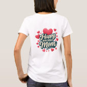 Happy birthday Mom Tシャツ (裏面)