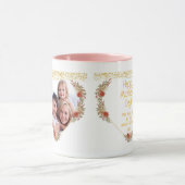 Happy Birthday Mothers Day Gift Family Photo Mug マグカップ (中央)
