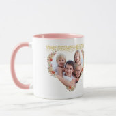 Happy Birthday Mothers Day Gift Family Photo Mug マグカップ (左)