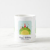 Happy Birthday Mug – Colorful Fun Birthday Coffee  コーヒーマグカップ (中央)