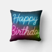 Happy Birthday Neon lamp クッション (裏面)