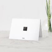 Happy Birthday Newfie サンキューカード (裏面)