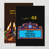 Happy Birthday on a Theater Marquee (正面/裏面)