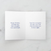 Happy Birthday Papa  | Fishing Tackle Box カード (内部)