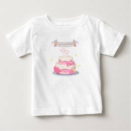 Happy Birthday Party Vibes Only ベビーTシャツ