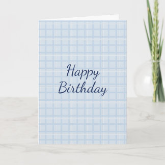 Happy Birthday Personalizable | Modern Minimalist  カード