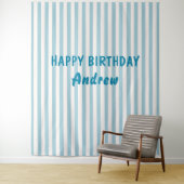 Happy Birthday Personalized Banner Wall Tapestry タペストリー (インサイチュ)