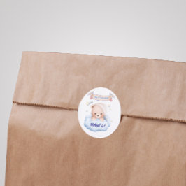 Happy Birthday Personalized Sticker ラウンドシール