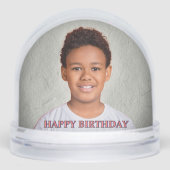 Happy Birthday Photo Name Age Pet Nature (正面)