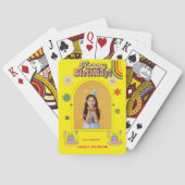 Happy Birthday Photo Pillow | Personalized Gift  トランプ (裏面)