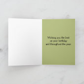 Happy Birthday Pigs Barnyard Farm Animals カード (内部)