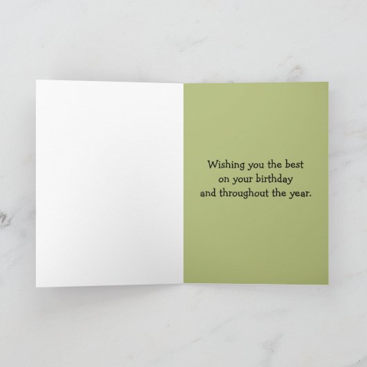 Happy Birthday Pigs Barnyard Farm Animals カード (内部)