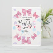 Happy Birthday pnik  招待状 (スタンド正面)