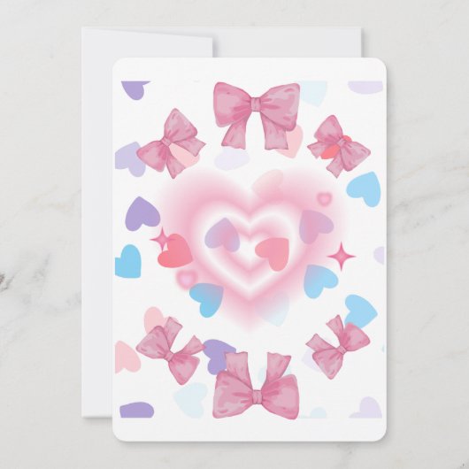 Happy Birthday pnik  招待状 (裏面)