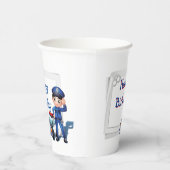 Happy Birthday Policeman  紙コップ (右)