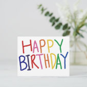 Happy Birthday postcard シーズンポストカード (スタンド正面)