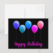 Happy birthday postcards ポストカード (正面/裏面)