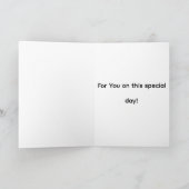 Happy Birthday Puppy Plunge Pool Party  カード (内部)