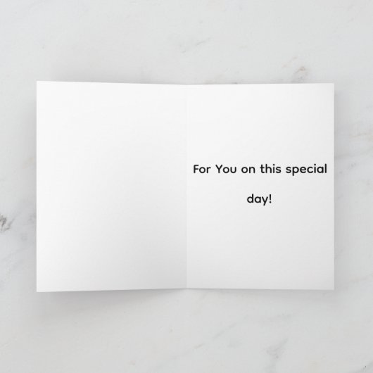 Happy Birthday Puppy Plunge Pool Party  カード (内部)