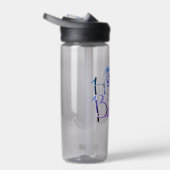 Happy Birthday Purple Rose ウォーターボトル (右面)