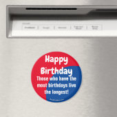 Happy Birthday Refrigerator Magnet マグネット (インサイチュ (食洗機))