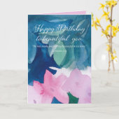 Happy Birthday Scripture Ecclesiastes 3 11 Flowers カード (黄色い花)