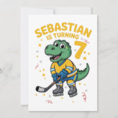 Happy Birthday Sebastian 7th Bday 招待状 (正面)